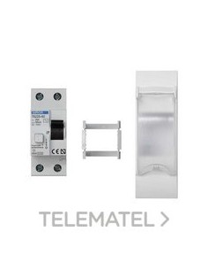 PL.SIMON K45 con3 MEC.DIF.30mA FTO.DIN