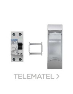 PL.SIMON K45 con3 MEC.DIF.30mA FTO.DIN