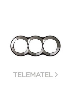 PLACA SIMON 88 3 EL.100x242mm ACE.