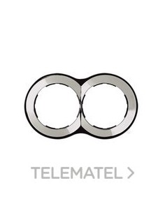 PLACA SIMON 88 2 EL.100x171mm CMD.