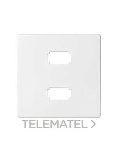 PLACA SIMON 82 P/CTR.2xUSB 2.0 TIPO-A BL