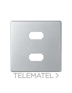 PLACA SIMON 82 P/CTR.2xUSB 2.0 TIPO-A Al