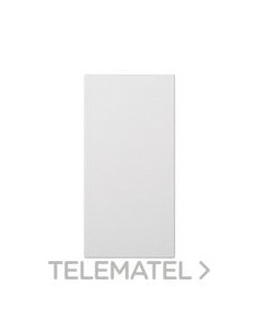 PLACA CIEGA SIMON 500 CIMA DOBLE BLANCO