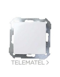 PLACA CIEGA SIMON 28 BLANCO NIEVE