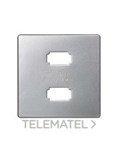 PL.CAR.SIMON 82 2xUSB 5V DC 2,1 TIPO Al