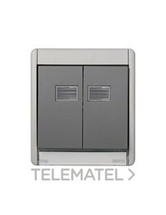 MARCO SIMON AQUA CON TECLA DOBLE GRIS