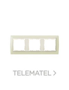 MARCO SIMON 82 CON 3 ELEMENTOS MARFIL