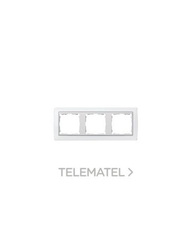 MARCO SIMON 82 CON 3 ELEMENTOS BLANCO
