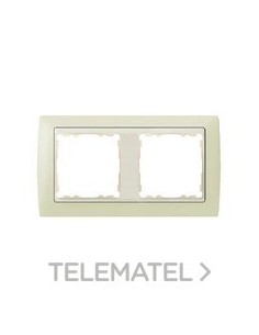 MARCO SIMON 82 CON 2 ELEMENTOS MARFIL