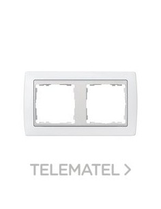 MARCO SIMON 82 CON 2 ELEMENTOS BLANCO