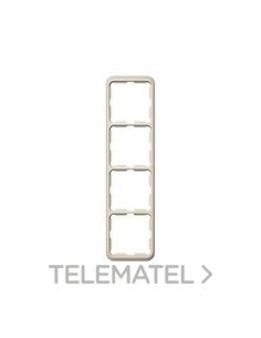 MARCO SIMON 75 CON 4 ELEMENTOS MARFIL