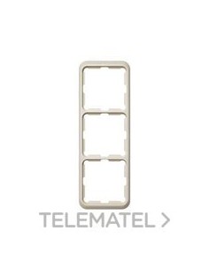 MARCO SIMON 75 CON 3 ELEMENTOS MARFIL