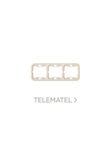 MARCO SIMON 31 CON 3 ELEMENTOS MARFIL