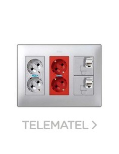 KIT PTBJO.SIMON 500 CIMA 3 MOD.SAI+2 RJ