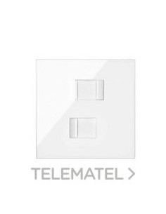 KIT FT.SIMON 100 1 elemento+2 T.RJ45 BL