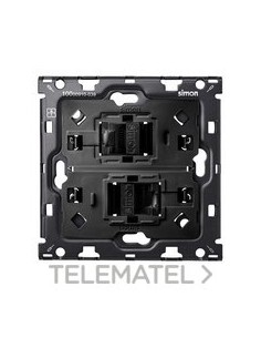 KIT BACK SIMON 100 1 elemento+2 T.RJ45