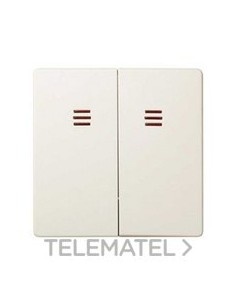 GRUPO SIMON 82 2 TECLAS P/CONM.LUMIN.MF