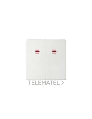 GRUPO SIMON 82 2 TECLAS P/CONM.LUMIN.BN