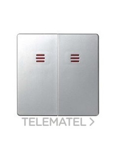 GPO.SIMON 82 2 TECLAS P/CONM.LUMIN.Al MT