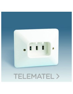 BASE ENCHUFE BIPOLAR CON TT 25A