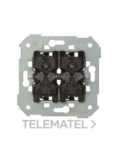 CONMUTADOR SIMON 75 DBL.LUMIN.AZ 10A