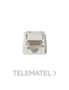 CONECTOR SIMON 75 RJ-45 ATT BLANCO NIEVE