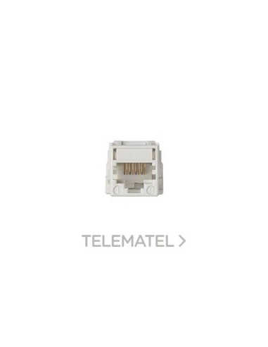 CONECTOR SIMON 75 RJ-45 ATT NEGRO