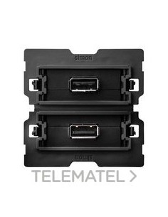 CTR.SIMON 100 2xUSB DATOS 2.0 2 MOD.TORN