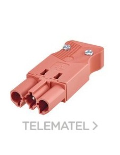 CONECTOR RÁPIDO AÉREO M 3P ROJO