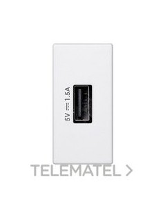 CARGADOR SIMON K45 USB 1/2 MOD.1,5A BL