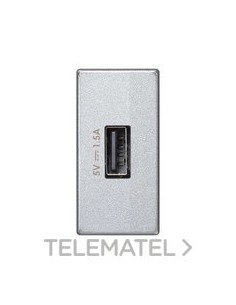 CARGADOR SIMON K45 USB 1/2 MOD.1,5A Al