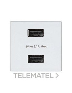 CAR.SIMON 27 PLAY 2xUSB 5V DC 2,1A BL