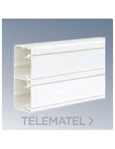 CAN.SIMON CANALIZ.130x55mm 2 COMPTO.PVC