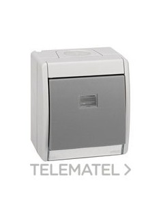 CAJA VACÍA SIMON AQUA TECL.SIMP.IP55 GR