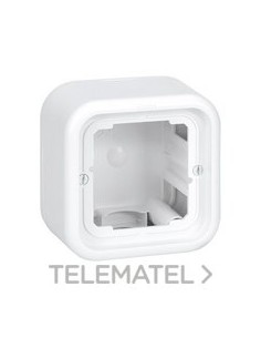 CAJA SUPF.SIMON 31 1 EL.ALT.46,5mm BN