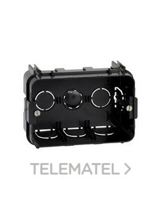 CAJA EMPOTRAR SIMON 27 CON 4 ELEMENTOS