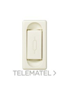 BASE PORTAFUSIBLE SIMON 27 PLAY MARFIL