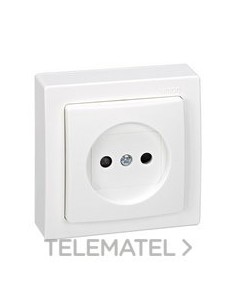 BASE ENCHUFE SIMON 73 LOFT BIP.BL