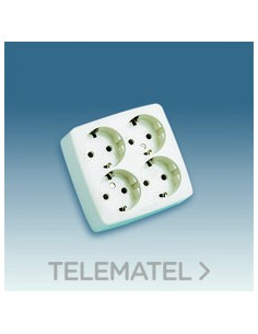 BASE CUÁDRUPLE TT LATERAL