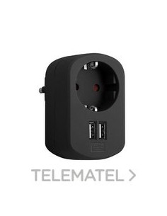 ADPR.COMBI 1 T.16A 250V 2 PTO.USB 3,15A