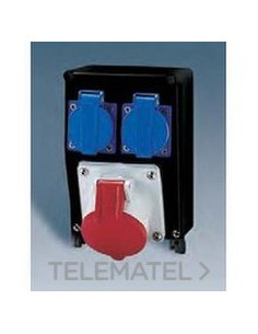 CJ.GOMA SIMON 17 2P+TT 16A 230V 3P+TT