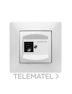 TOMA TELÉFONO RJ-45 BLANCO