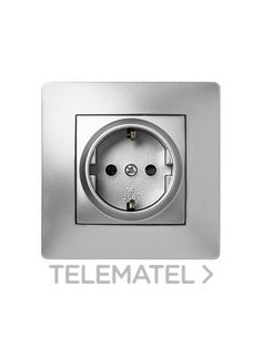 TOMA CTE.HABITAT 15 16A 250V Al(BLIS.)