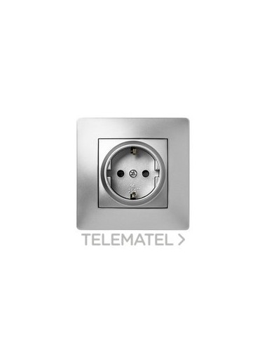 TOMA CTE.HABITAT 15 16A 250V Al(BLIS.)