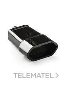 TOMA DE CORRIENTE EN NEGRO 10A-250V