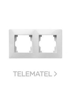 MARCO DOBLE HABITAT 15 BLANCO (BOLSA)