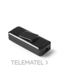 INTERRUPTOR PASO 10A-250V DE COLOR NEGRO