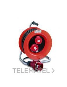 ENROLLACABLE 25m 2x3P+N+T 16A 400V IP55