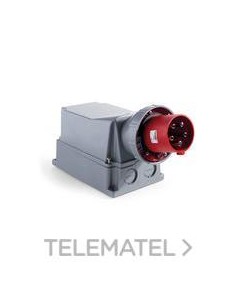 CLAVIJA PARED 125A 500V IP67, 3P+N+T