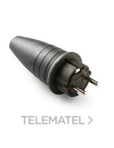 CLAVIJA BIP.GOMA TT LAT.16A 250V IP44 NG